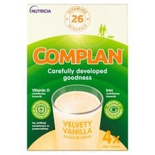 Image of Complan Vanilla Flavored Nutritional Drink 4x55g Sachets