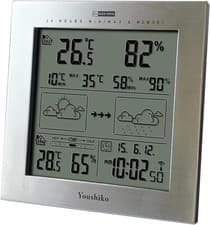 Image of Weather Station with MSF Radio Control Clock ( UK Version ) indoor / outdoor