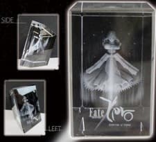 Image of Fate/Zero - Altria Pendragon - 3D Crystal Glass (Movic)