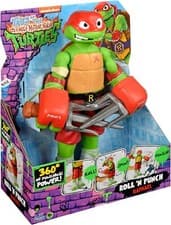 Image of TEENAGE MUTANT NINJA Turtles Giant Roll N Punch Raphael Action Figure