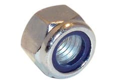 Image of ForgeFix - Hexagon Nut & Nylon Insert ZP M12 Bag 50
