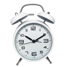 Image of Loud Bell Alarm Clock 4 Inch Strong Wake Up Desktop Clock for Children Student