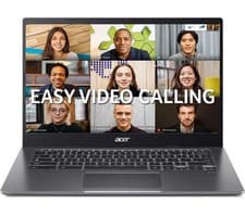 Image of Acer Chromebook Plus 514 14'' Core 3 N355 128GB 8GB Steel Grey Laptop