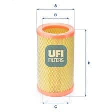 Image of 27.824.00 AIR FILTER UFI