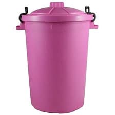 Image of 80/85LITER Plastic LARGE DUSTBIN INDOOR Garden Rubbish Waste Dustbin Storage