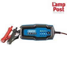 Image of Draper 53488 12V Smart Charger and Battery Maintainer 2A