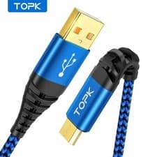 Image of Premium USB Type A to Type B Micro Usb Data Charger Cable Lead 0.5m 1m 2m 3m