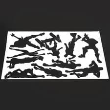 Image of PVC Wall Stickers Innovative Decorative Wall Decals For Living Room Bedroom B JY