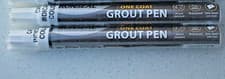 Image of 2x 7ml RONSEAL ONE COAT TILE GROUT PEN BRILLIANT WHITE WHITENER BATHROOM KITCHEN