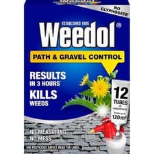 Image of Weedol Path & Gravel Weedkiller 12 Tubes Systemic Formula for Tough Weeds
