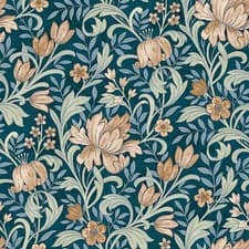 Image of Grandeco Marian Floral Wallpaper Flowers Modern Contemporary Feature Wall