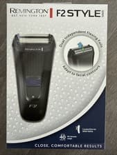 Image of Remington F2 Style Cordless Electric Foil Shaver with Pop Up Trimmer - F2002