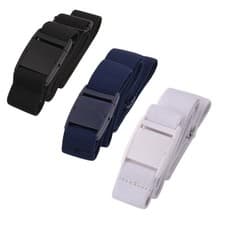 Image of Invisible Belt - Elastic Adjustable Slimming 2045-Black/Navy/White-0-14