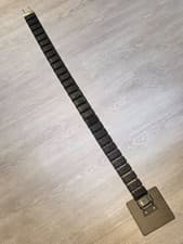Image of Heavy Duty Desk Cable Management Spine Cable Snake 106cm HEAVY STEEL PLATE