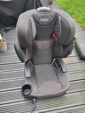 Image of Graco Affix High Back Booster Seat (15-36kg) with Isofix Connectors