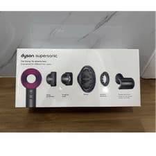 Image of Dyson Supersonic Professional Hair Dryer Purple Black with Attachments