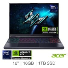 Image of Acer Predator Helios NEO 16 AI, Intel Core Ultra 7, 16GB RAM, 1TB SSD NVIDIA