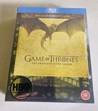 Image of Game of Thrones - Season 5 Still Sealed Includes Bonus Disc Free UK Postage