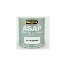 Image of Rustins ASAP All Surface All Purpose Quick Dry Wood Metal UPVC Paint 250ml 500ml