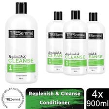 Image of TRESemme Cleanse & Replenish Remoisturising Conditioner - Pack of 4, 900ml