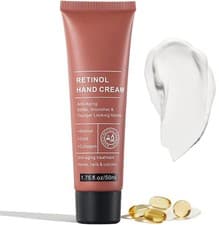 Image of Retinol Hand Cream - Firming Anti-Aging Hand Lotion, Relief Intense Moisture Han
