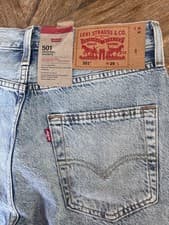 Image of Levis 501 Original Mens Shorts W29 L9