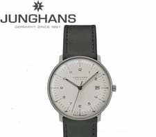 Image of JUNGHANS Mega Solar Men's Watch Max Bill Radio-Controlled Solar Powered