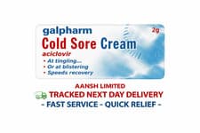 Image of Galpharm Cold Sore Cream 2g 5% Tingle Lip Herpes Virus Blister - Next Day 24hr