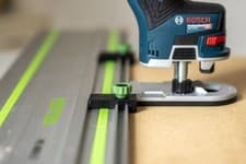 Image of Festool guide Rail Stop / limit (for Track Saws and Routers) - Pair