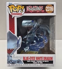 Image of BLUE-EYES WHITE DRAGON - Yu-Gi-Oh! - Premium Funko POP! Animation #2316 Figure