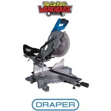 Image of Draper 79899 Double Bevel Sliding Compound Mitre Saw 255mm 2000W