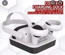 Image of Venom Charging Dock and Rechargeable Battery Packs for Meta Quest 2