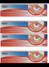 Image of 4 x Clotrimazole Cream 1% 20g - Antifungal Relief for Fungal Infections & Thrush