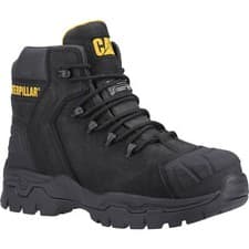Image of Caterpillar Mens Everett S3 Wp Safety Boot Black Size 7