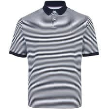 Image of TOMMY HILFIGER 1985 COLLECTION STRIPED PIQUE COTTON POLO SHIRT L RRP £75 BNWT