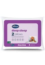 Image of Silentnight Luxury Deep Sleep Pillows 2 Pack 《 Packaging Slightly Damaged》