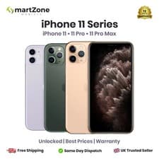 Image of Apple iPhone 11 PRO MAX/11 PRO/11 64/128GB Unlocked iOS Smart Phone Pristine A++