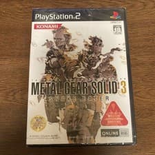 Image of Metal Gear Solid 3 Snake Eater PS2 New Sealed NTSC-J Japan Konami Game 2004