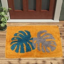 Image of Cotton Anti Skip mat for Living Room, Door mat for Home Entrance (40 x 60 cm)