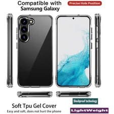 Image of Shockproof Case For Samsung Galaxy S25 S23 S22 S21 S24 Gel Bumper TPU Cover