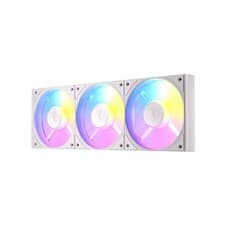 Image of Antec Connect 120 Reverse ARGB Computer Case Fan 12cm White Pack of 3 (0-761345-