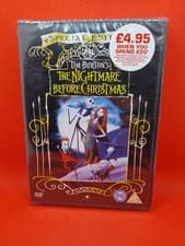 Image of TIM BURTONS "THE NIGHTMARE BEFORE CHRISTMAS" New & Sealed  