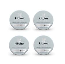Image of Kitoko Arte Crystal Clear Wax 75ml Pack of 4