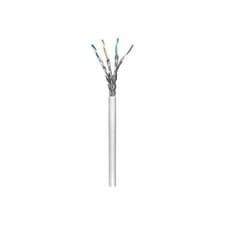 Image of Goobay 93953 CAT 6 Network Cable, S/FTP (PiMF), Grey, 100 m Length