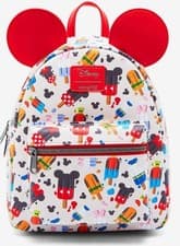 Image of 🎆New - Loungefly Disney Mickey Mouse & Friends Popsicle Mini Backpack