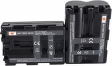 Image of DSTE® 2x NP-FM500H Rechargeable Li-ion Battery for Sony a200 a300 a350 a700
