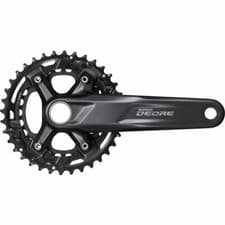 Image of Shimano Deore FC-M5100 Deore chainset 11-speed, 51.8 mm Boost chainline, 36/26T