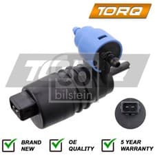 Image of Windscreen Washer Pump Torq Fits Alfa Romeo Citroen Fiat Ford Opel Peugeot Saa.…