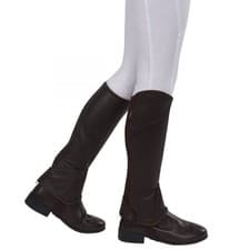 Image of Dublin Stretch Fit Half Chaps Childs Brown
