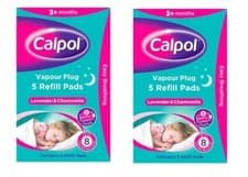 Image of Calpol Vapour Plug 5 Refill Pads - Lavender & Chamomile x 2 Pack of 5